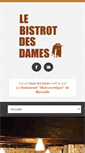 Mobile Screenshot of lebistrotdesdames.com